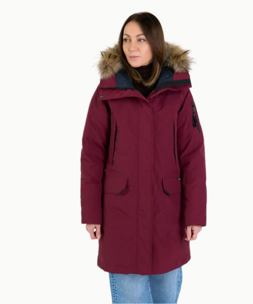 Пуховик RedFox Kodiak III GTX Wmn  (Женский; M; бордовый)